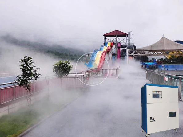 מערכת ערפול לקירור מגרש משחקים