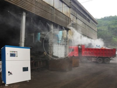 מערכות ערפל בקרת אבק בבנייה